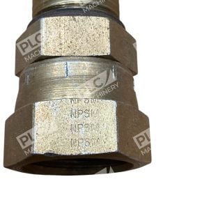 Brass 1404 06 08 Pipe Straight Swivel Fitting LOM NPSM 12 lot of 5 226781391459