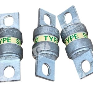 Brush 23-1000-005 Type SF 130V 200A Semiconductor Fuse SF13X200 (lot of 3)