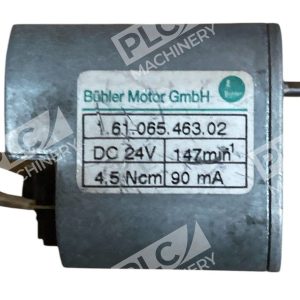 Buhler Motor GmbH 24VDC 147min-1 4.5Ncm 90mA DC Gear Motor 1.61.065.463.02