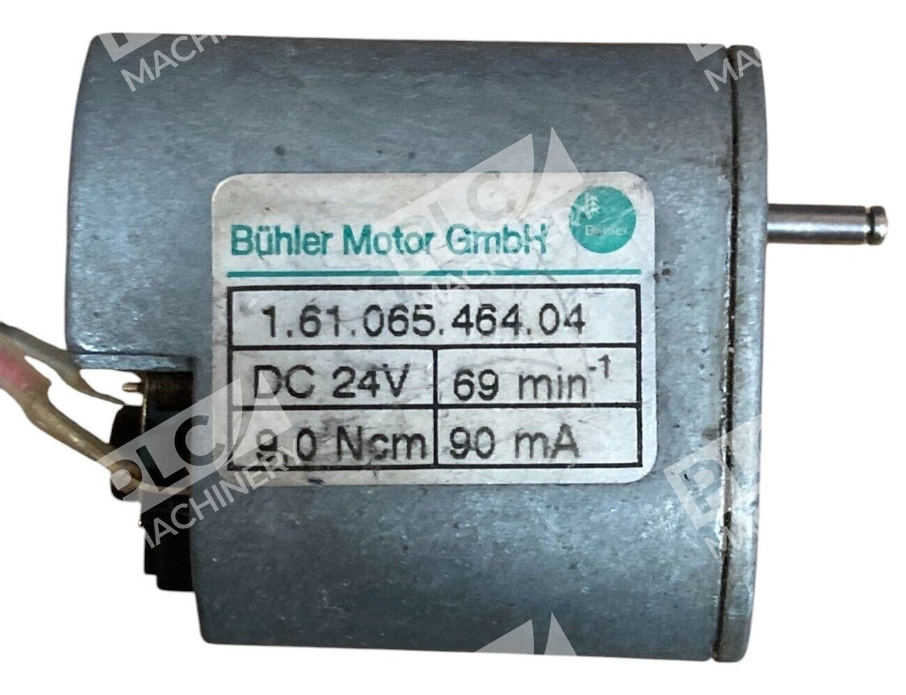 Buhler Motor GmbH 24VDC 69min-1 9.0Ncm 90mA DC Motor 1.61.065.464.04