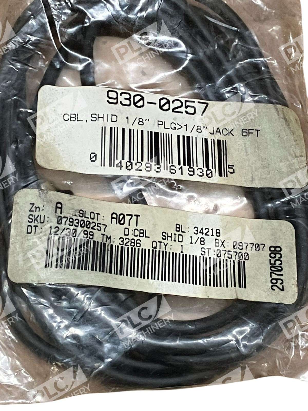CBL Shielded Audio Cable 930-0257 1/8" 3.5mm Plug to Jack 6ft - Image 3