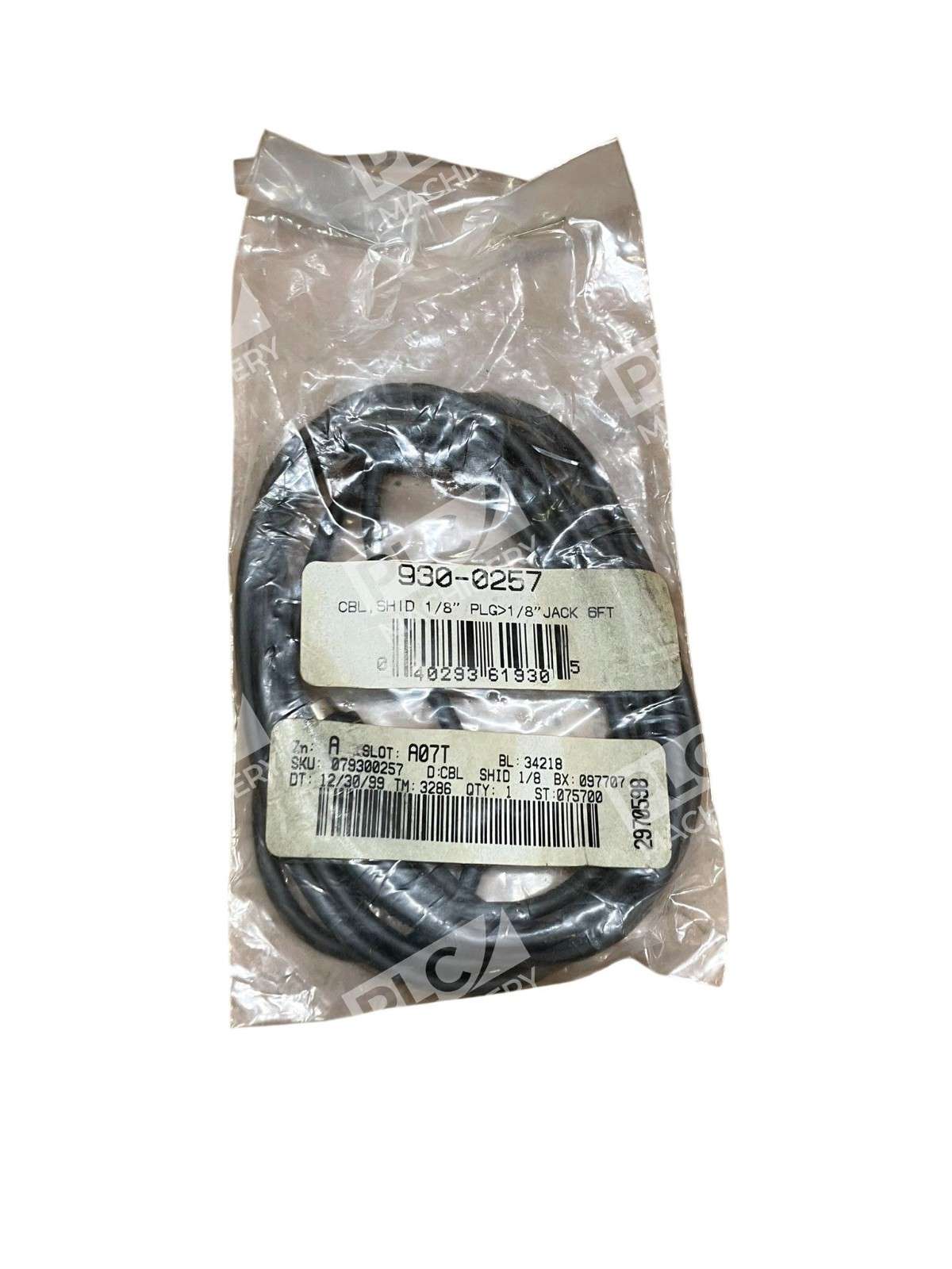 CBL Shielded Audio Cable 930-0257 1/8" 3.5mm Plug to Jack 6ft