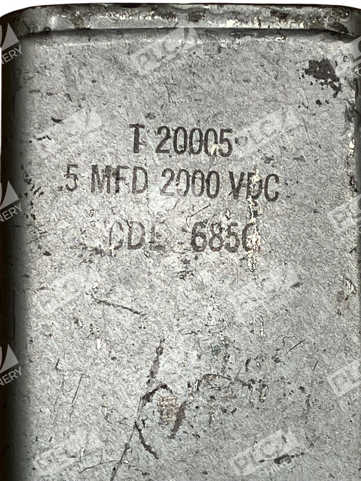 CDE Cornell Dubilier Electronics 0.5MFD 2000VDC 6850 T-Series Capacitor T 20005 - Image 3