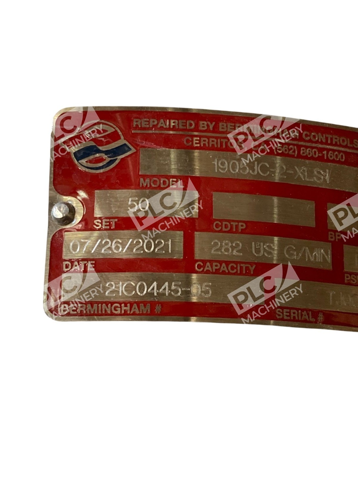 Consolidated Valves Dresser 2 50PSI Relief Valve 1905JC-2-XLS1 - Image 17