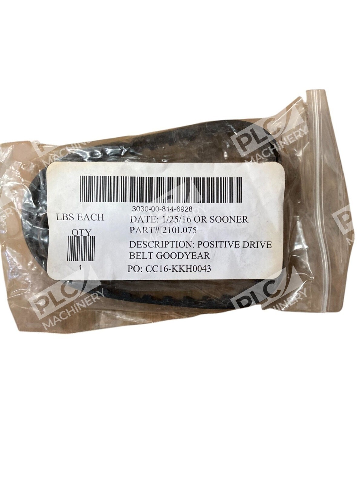 Continental ContiTech PD Timing Belt 210L075