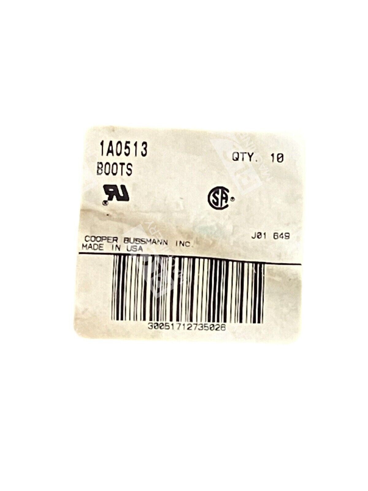 Cooper Bussmann Buss Insulating Boot 1A0513 (Bag of 7) - Image 3