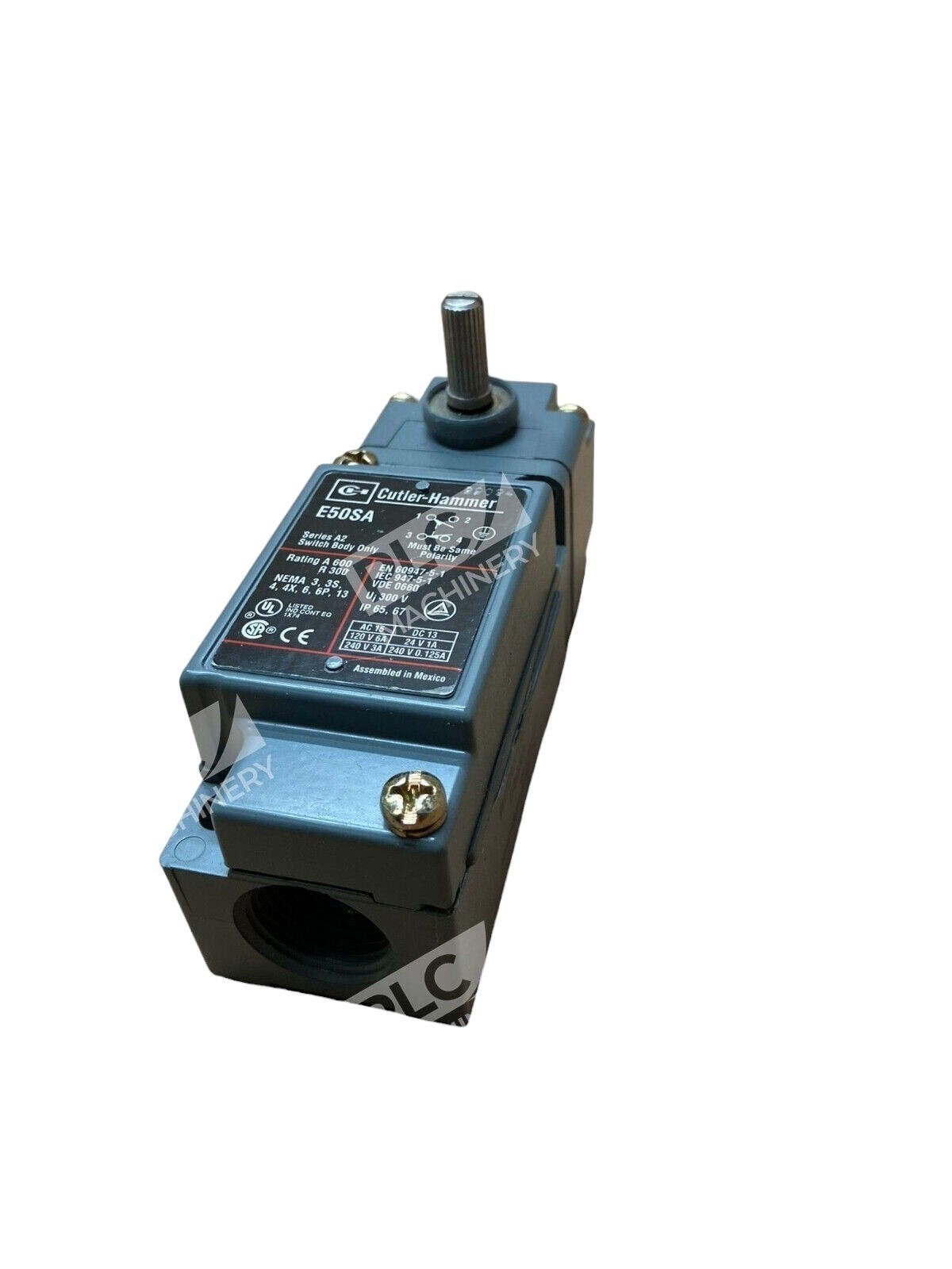 Cutler Hammer E50SA A2 Limit Switch Body Only Complete