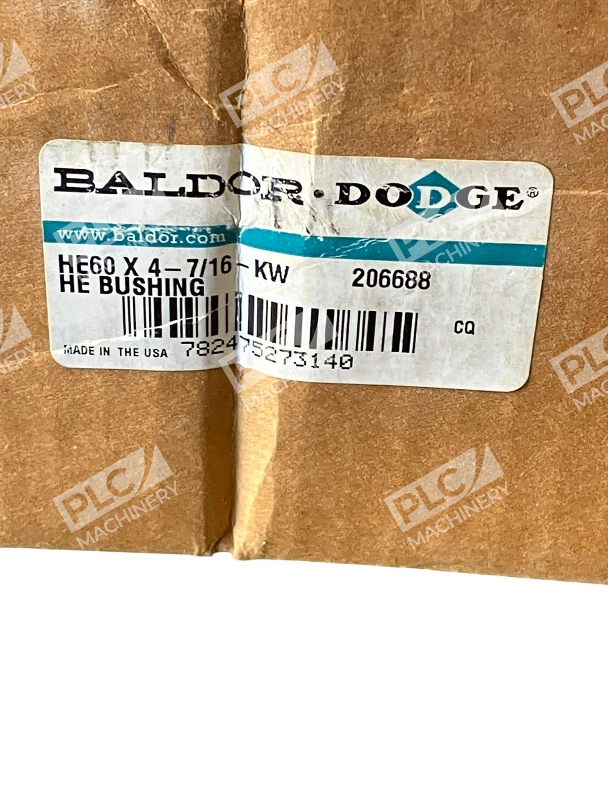 Dodge Baldor HE60X4-7/16-KW HE Bushing 206688 - Image 3