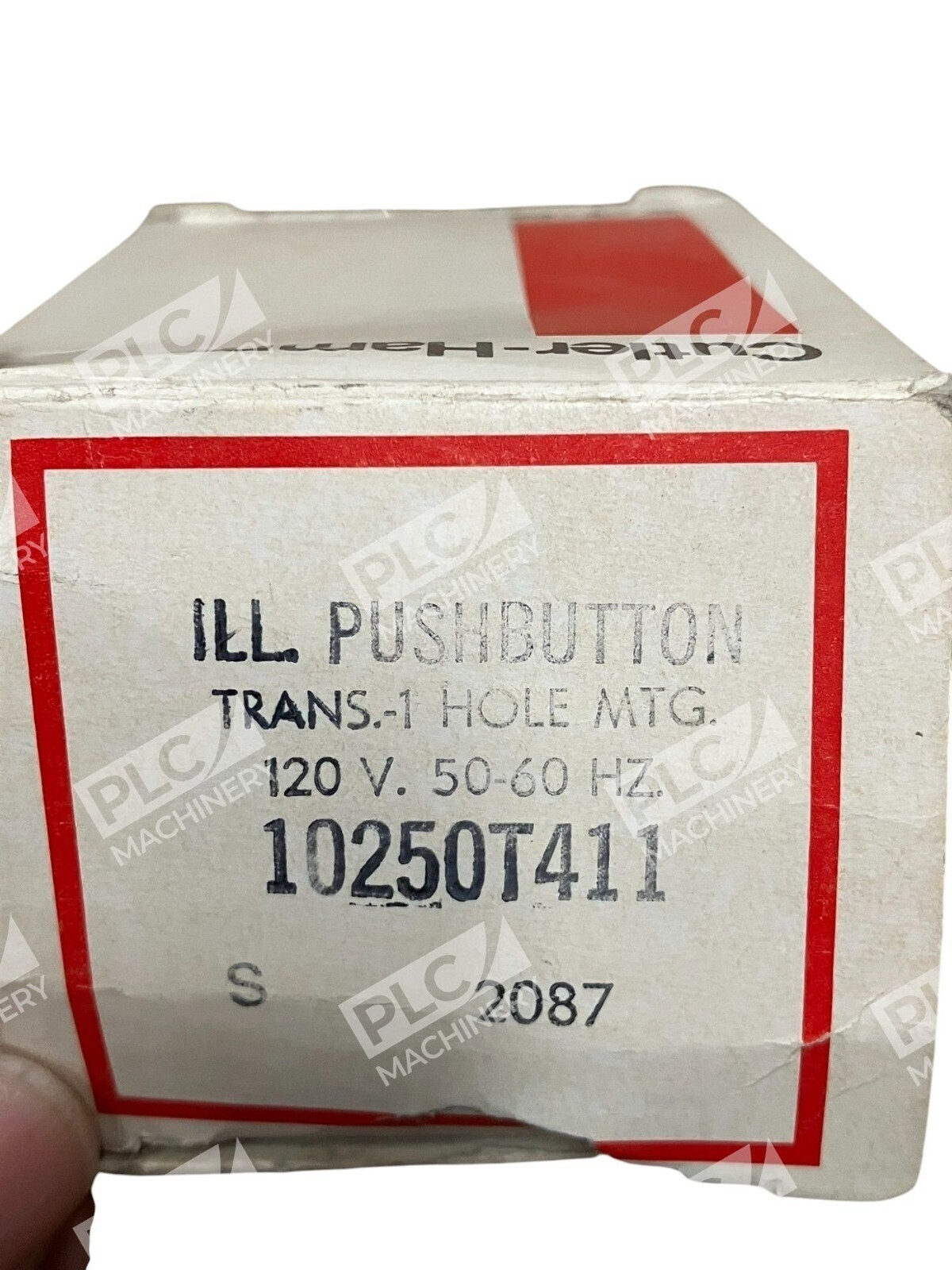 Eaton Cutler Hammer 120V 50-60Hz Illuminated Pushbutton 10250T411 - Image 4
