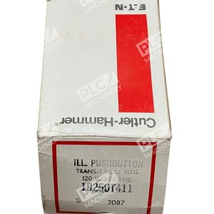 Eaton Cutler Hammer 120V 50-60Hz Illuminated Pushbutton 10250T411
