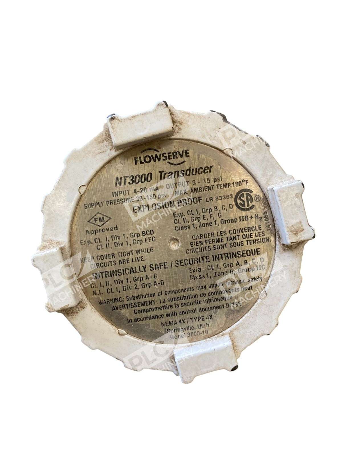 Flowserve NT3000 Series I/P Transducer 4–20mA to 3–15psi Electro-Pneumatic 70LBS - Image 4