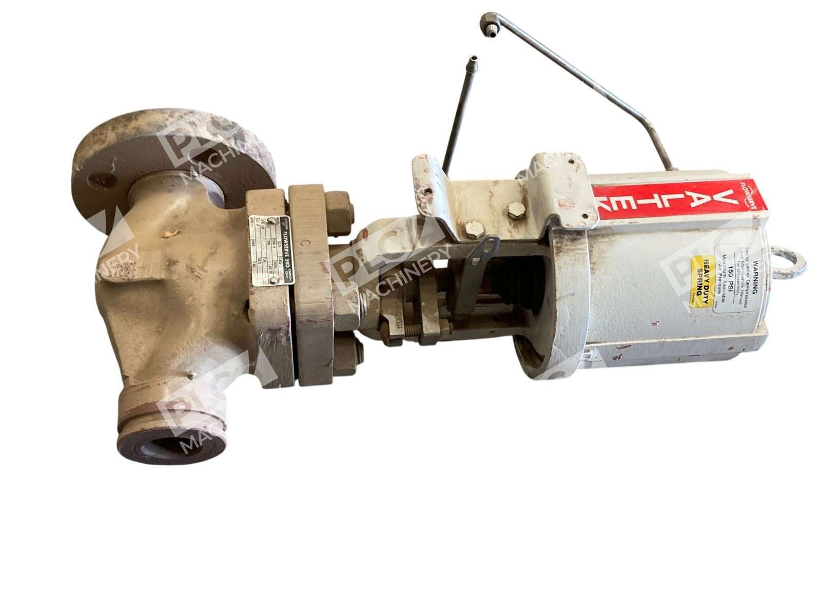 Flowserve Valtek Mark One Globe Control Valve 1.5" Class 600 WCB Steel 70LBS - Image 4