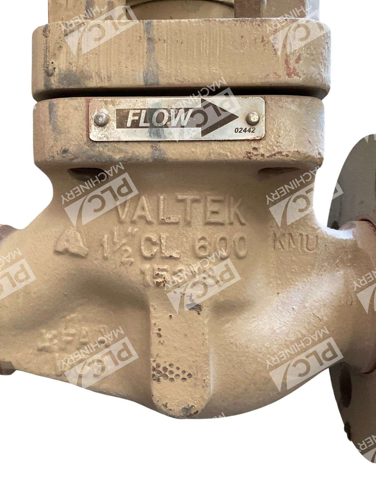 Flowserve Valtek Mark One Globe Control Valve 1.5" Class 600 WCB Steel 70LBS - Image 6