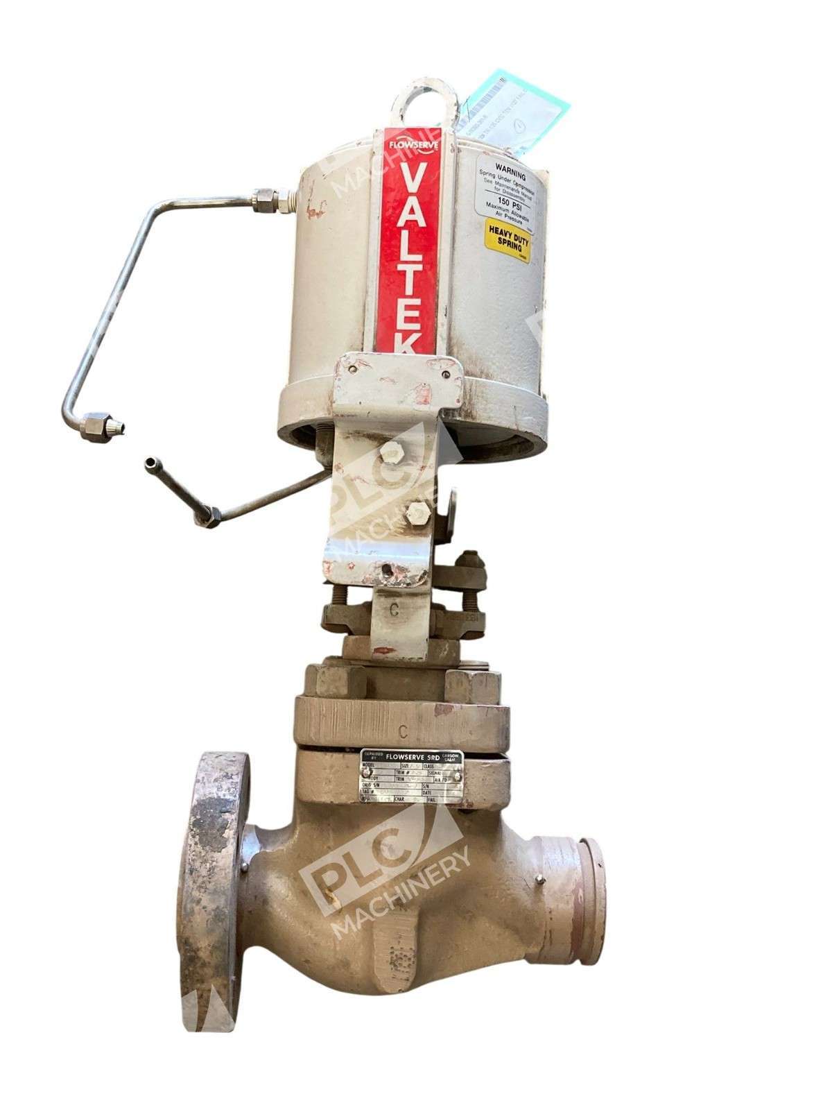 Flowserve Valtek Mark One Globe Control Valve 1.5" Class 600 WCB Steel 70LBS