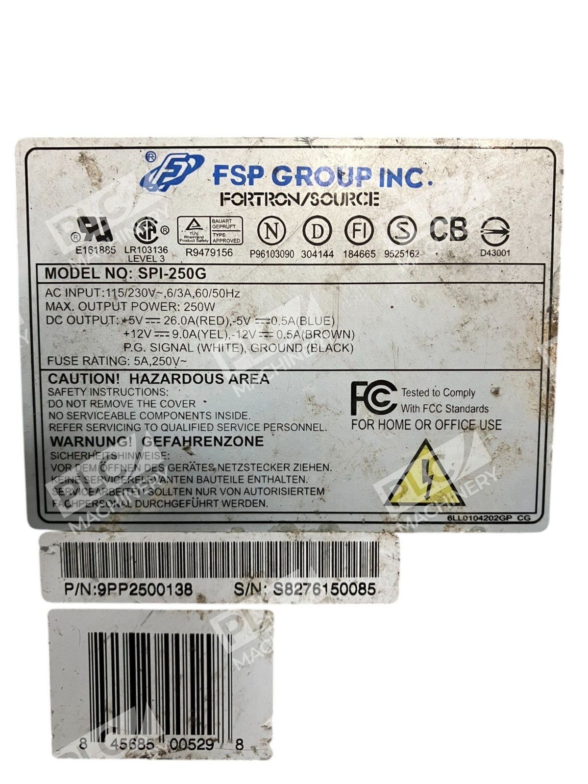 Fortron FSP Group 9PP2500138 250W Power Supply SPI-250G - Image 3