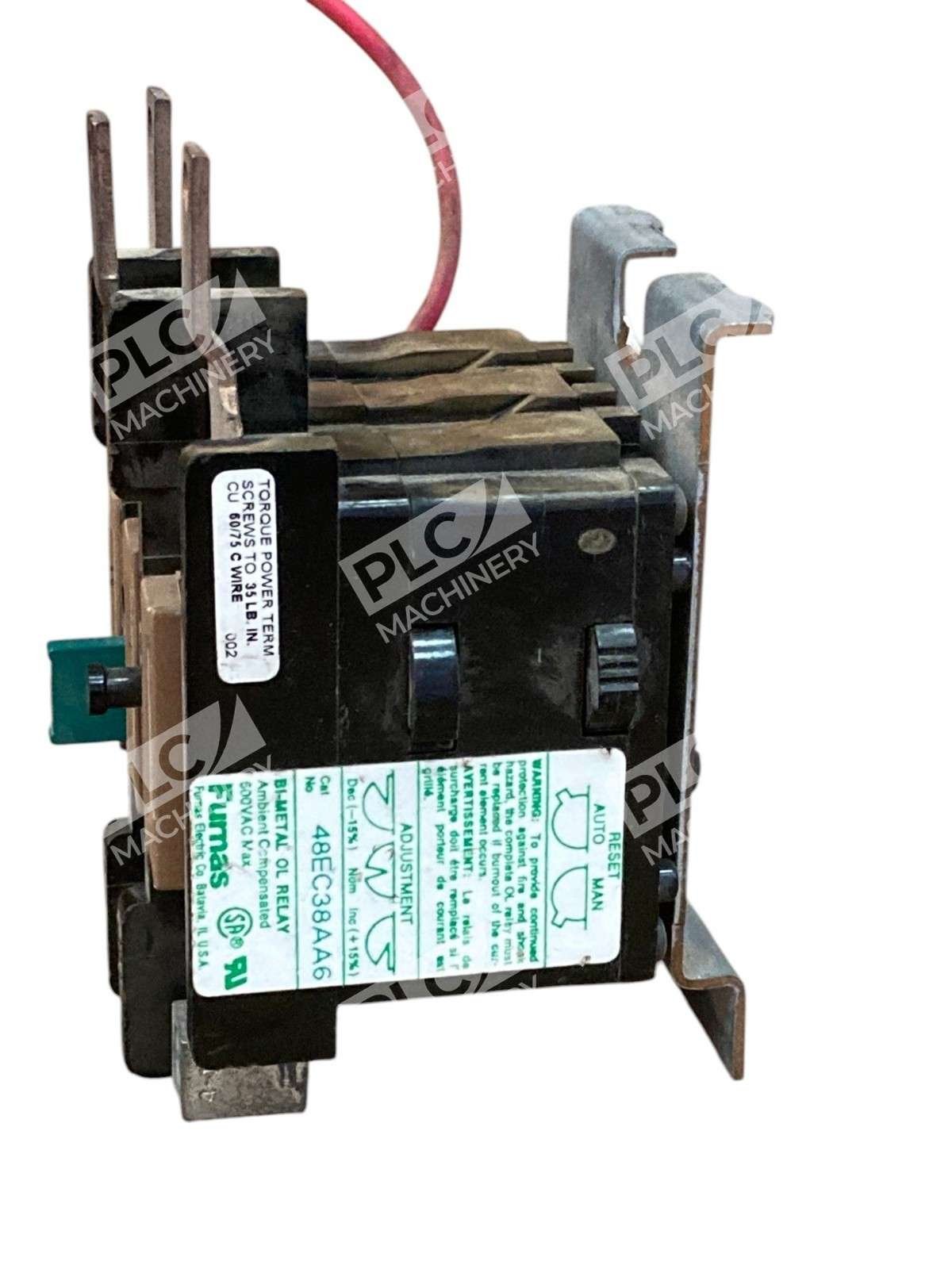 Furnas Electric 48EC38AA6 Bi-Metal Overload Relay - Image 6