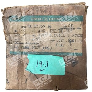 General Electric GE 1/3HP 230V 1725RPM Motor 5XBY039E