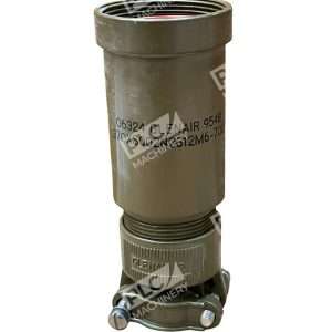 Glenair 370XS002N2812M6-700P Backshell w/ Clamp Circular Connector 06324/9548