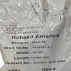 Habasit America MAM-5E Belt 50mmx2450mm (lot of 5)