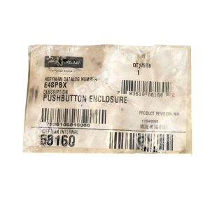 Hoffman 58160 Pushbutton Enclosure E4SPBX 227036462909