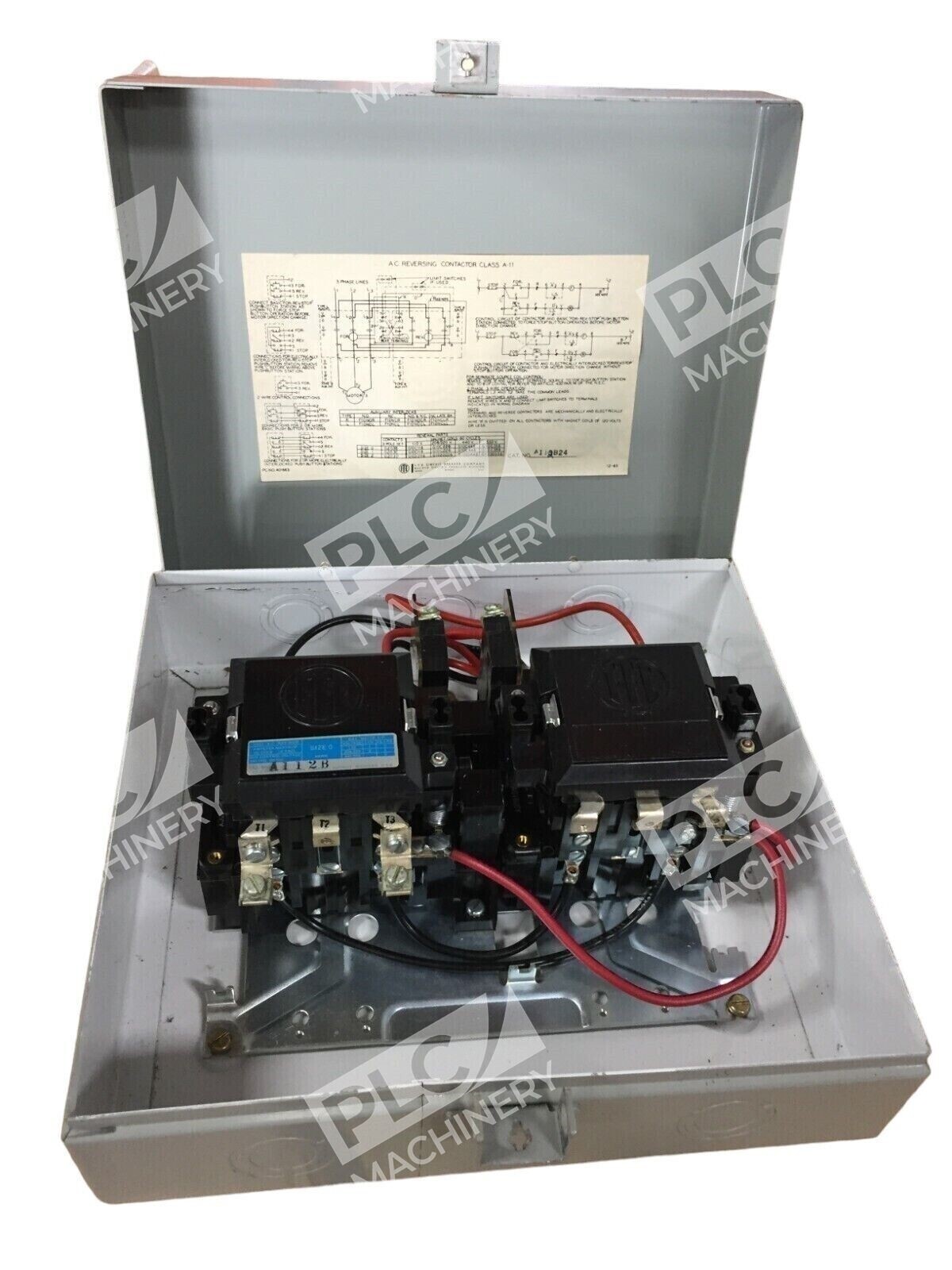 I-T-E Magnetic Motor Control 3Phase 240V 60Hz Nema 1 A11 A112B241 - Image 6