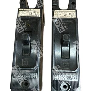 ITE 20A 1 Pole Unit Circuit Breaker EH1 B020 lot of 2