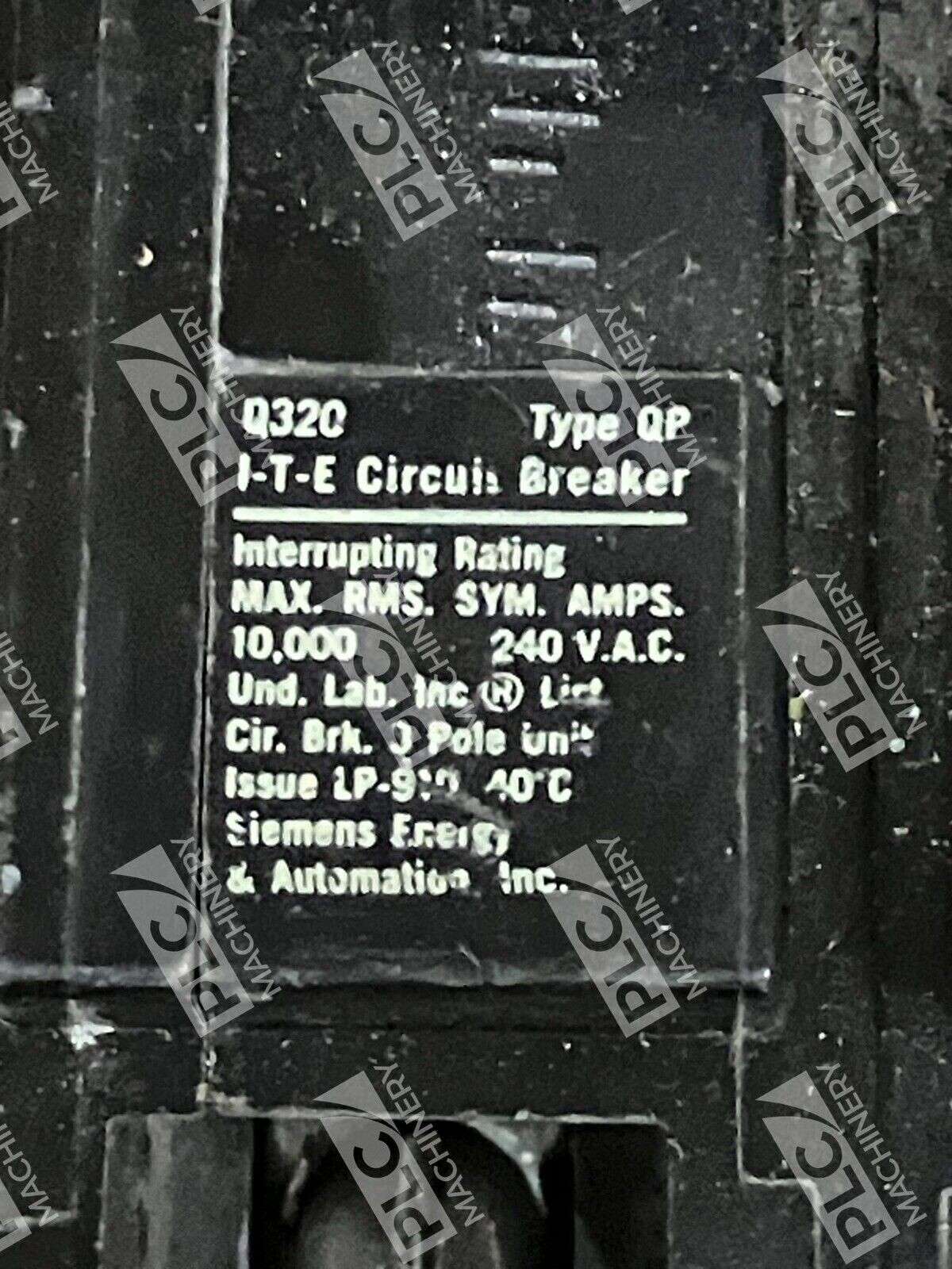 ITE 3 Pole Type QP 20A Circuit Breaker Q320 - Image 3