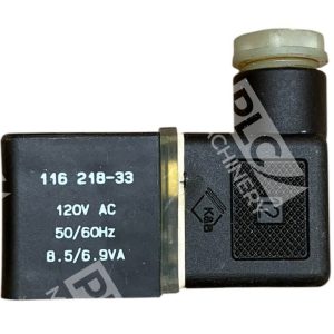 K&B 120VAC 50/60Hz 8.5/6.9VA 12 Solenoid Coil 116 218-33