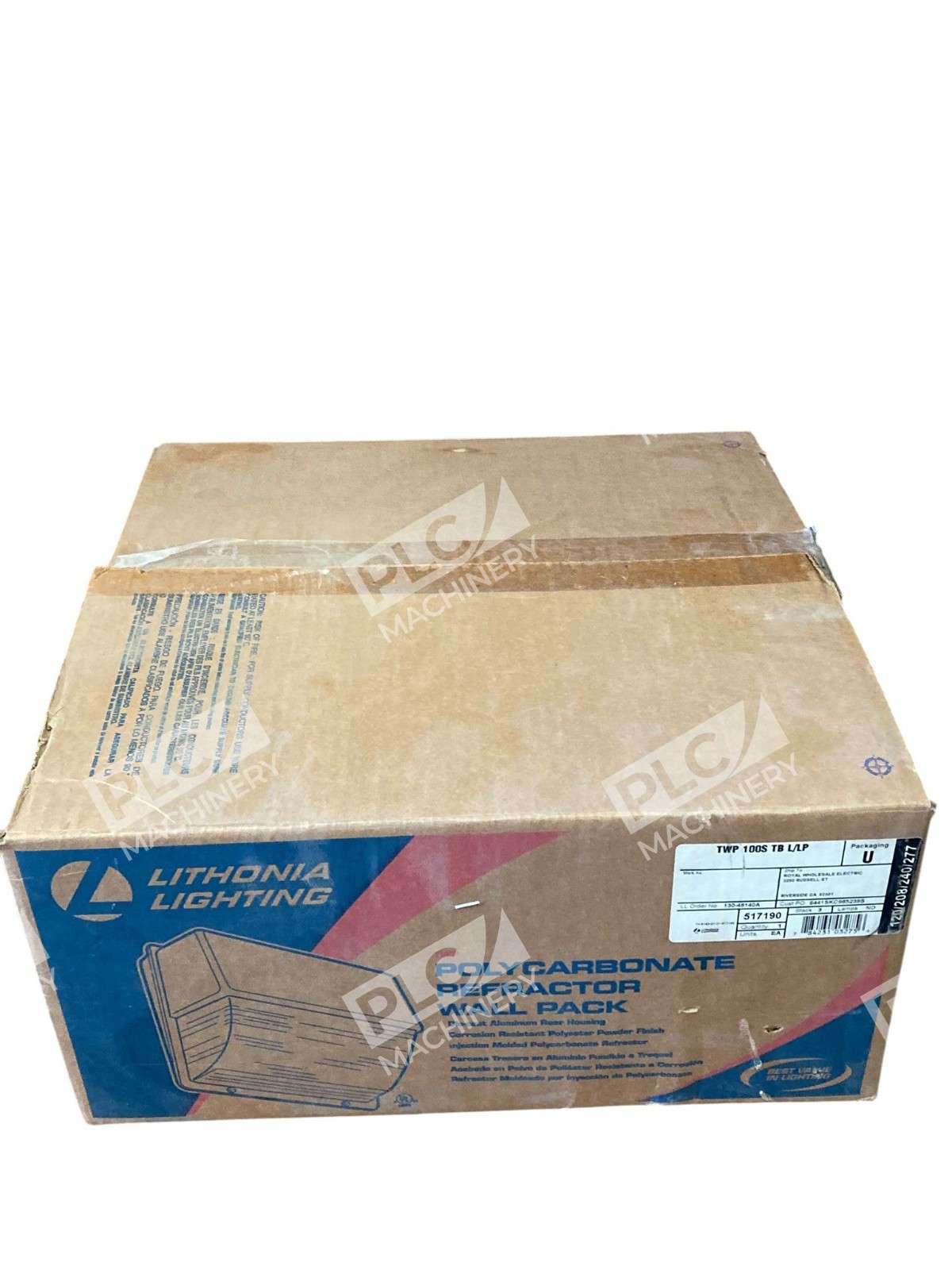 Lithonia Lighting TWP 100S TB L/LP Polycarbonate Wall Pack