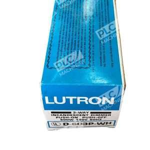 Lutron 600W 120V 60Hz White 3 Way Incandescent Dimmer D 603P WH