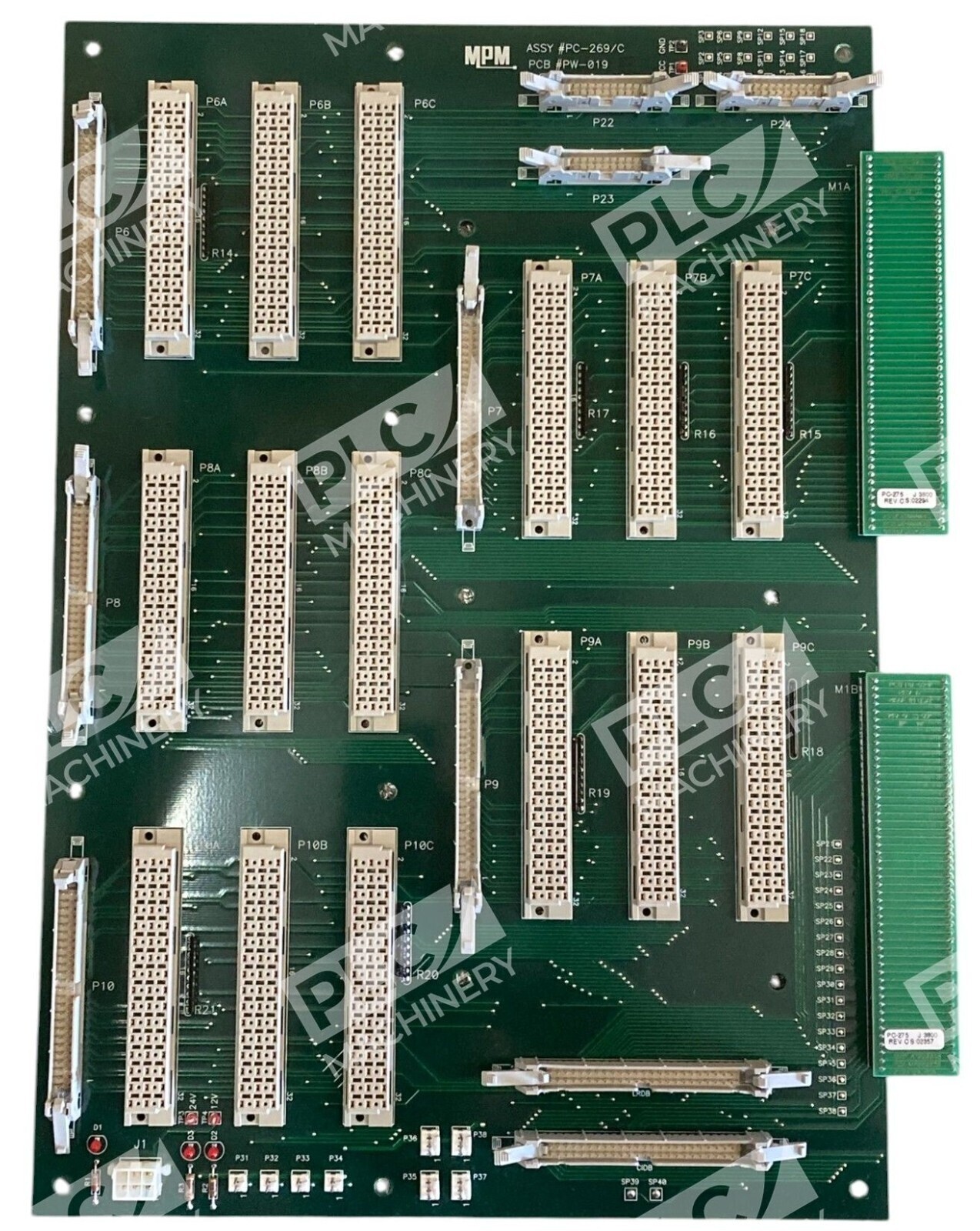 MPM 2x PC-275/A PW-019 Circuit Card PC-269/C