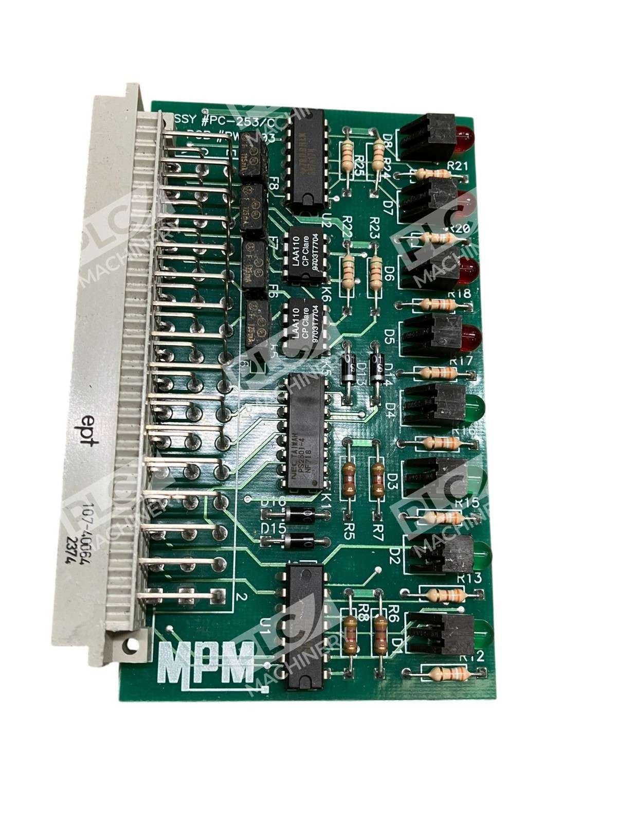 MPM ASSY PC-253/C / PCB PW-003 Industrial Board EPT 107-40064 2374 REV-C