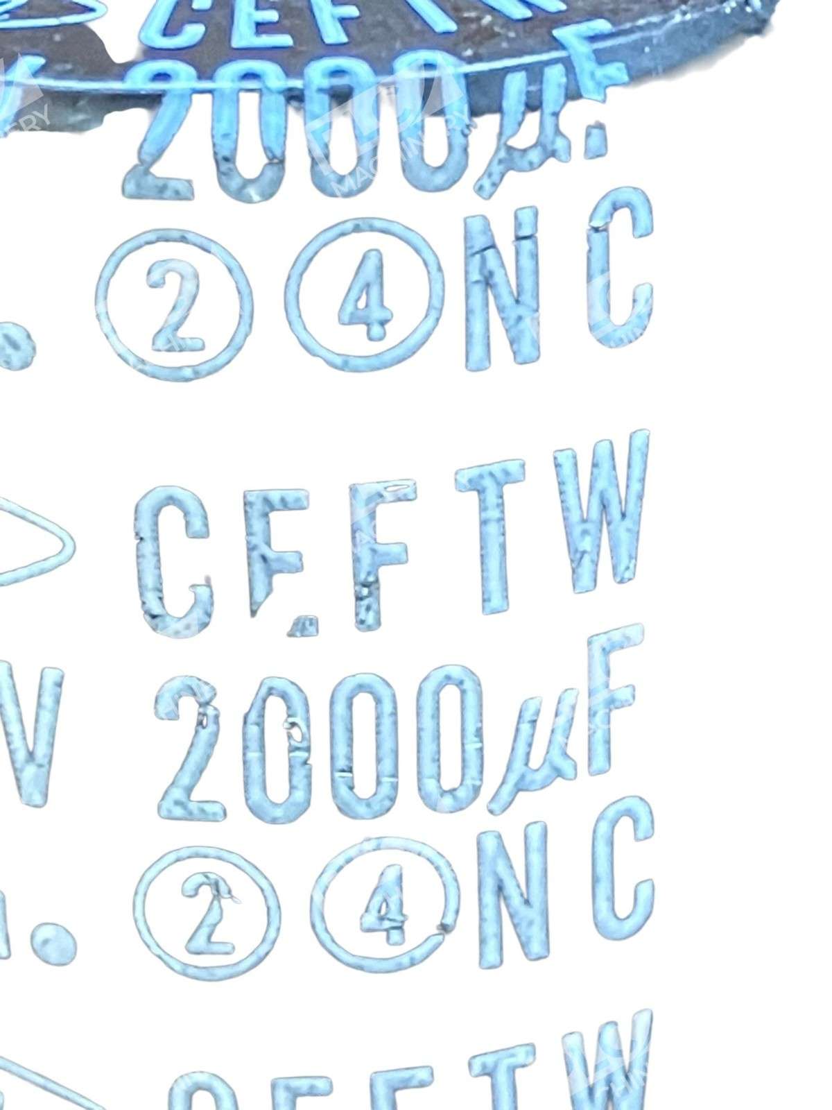 Marcon CEFTW 2000µF 200V Snap-In Aluminum Electrolytic Capacitor 4V13AC +85°C - Image 5