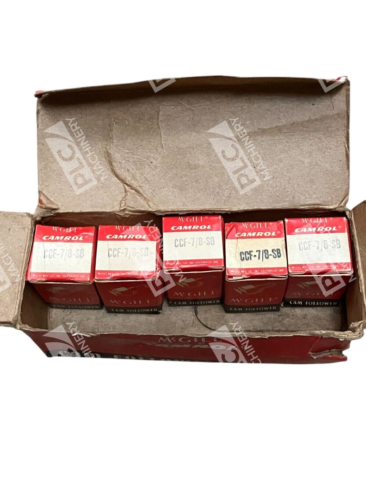 McGill Regal Rexnord Camrol Cam Follower Bearings CCF-7/8-SB (Box of 5)