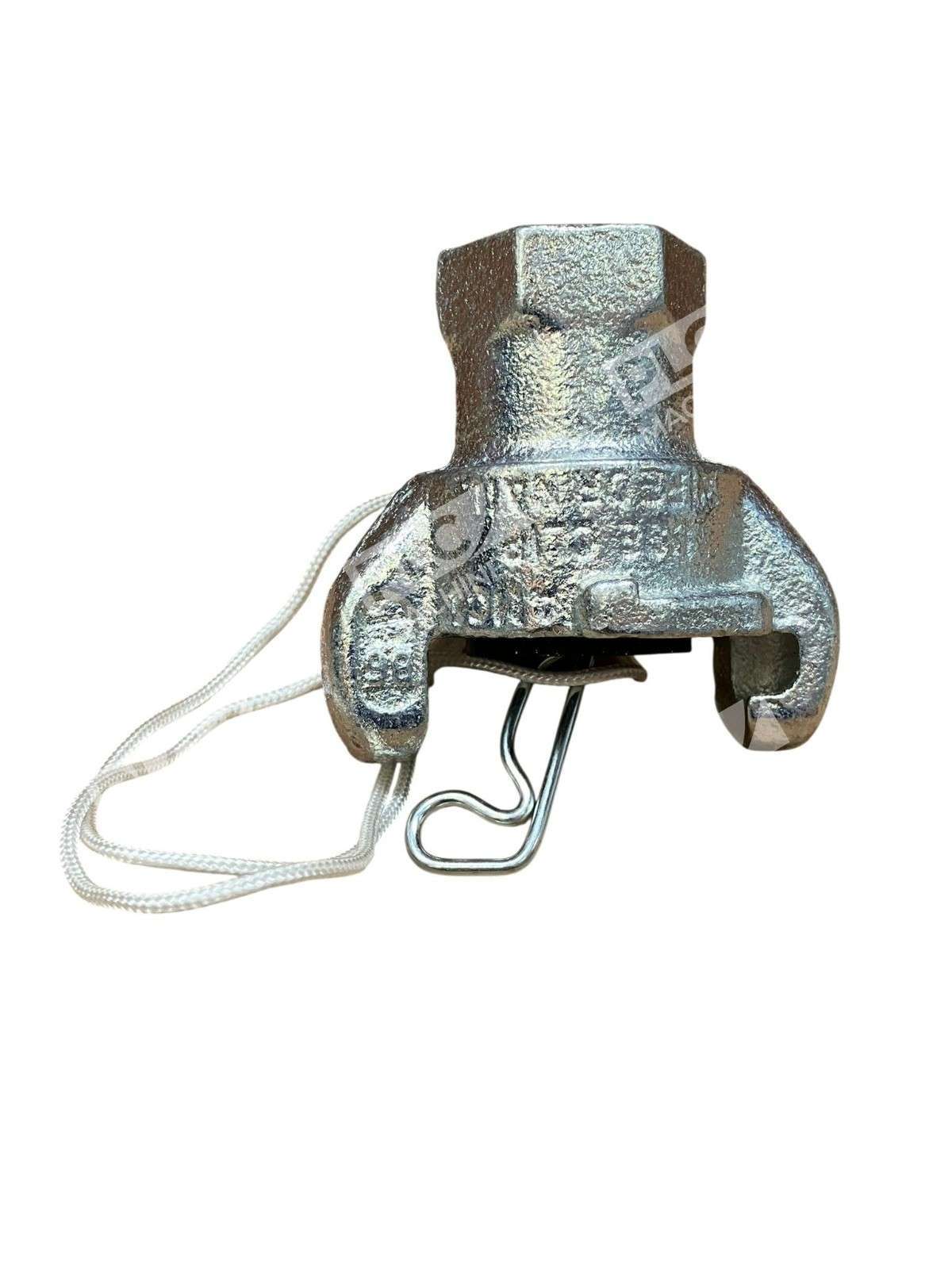 McMaster-Carr Coupling with 1/2” Female NPT – Flexible Shaft & Pipe Connector