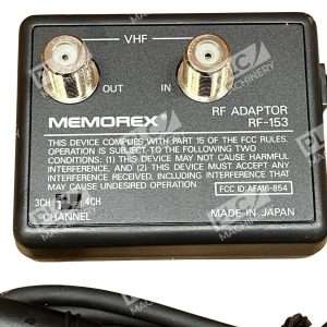 Memorex RF 153 RF Coaxial Adapter TV Antenna Connector 297813449389
