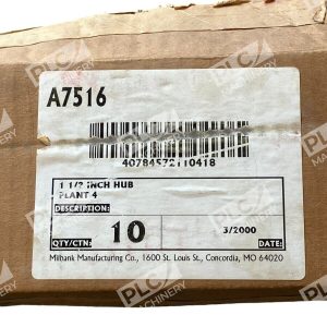 Milbank Manufacturing 1-1/2" Hub Plant 4 A7516 (Box of 10)