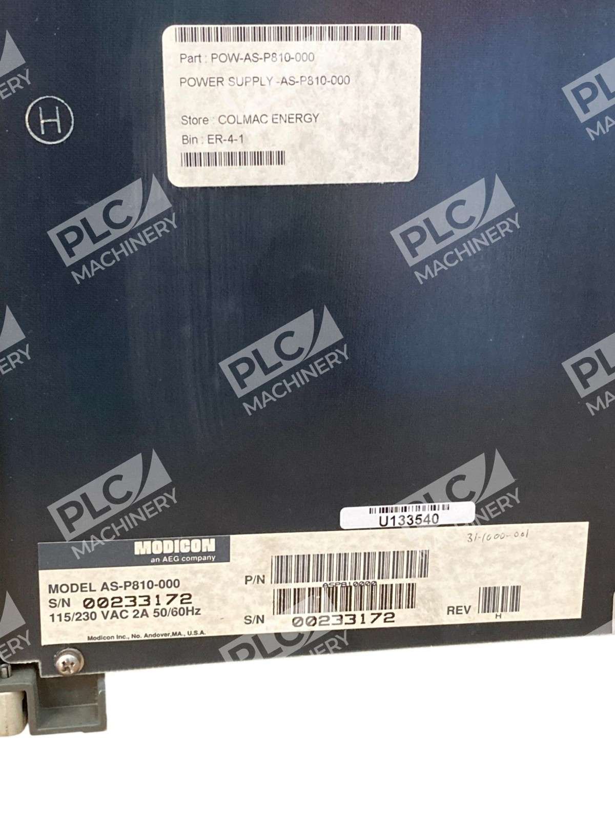 Modicon AS-P810-000 Power Supply Unit - Image 6