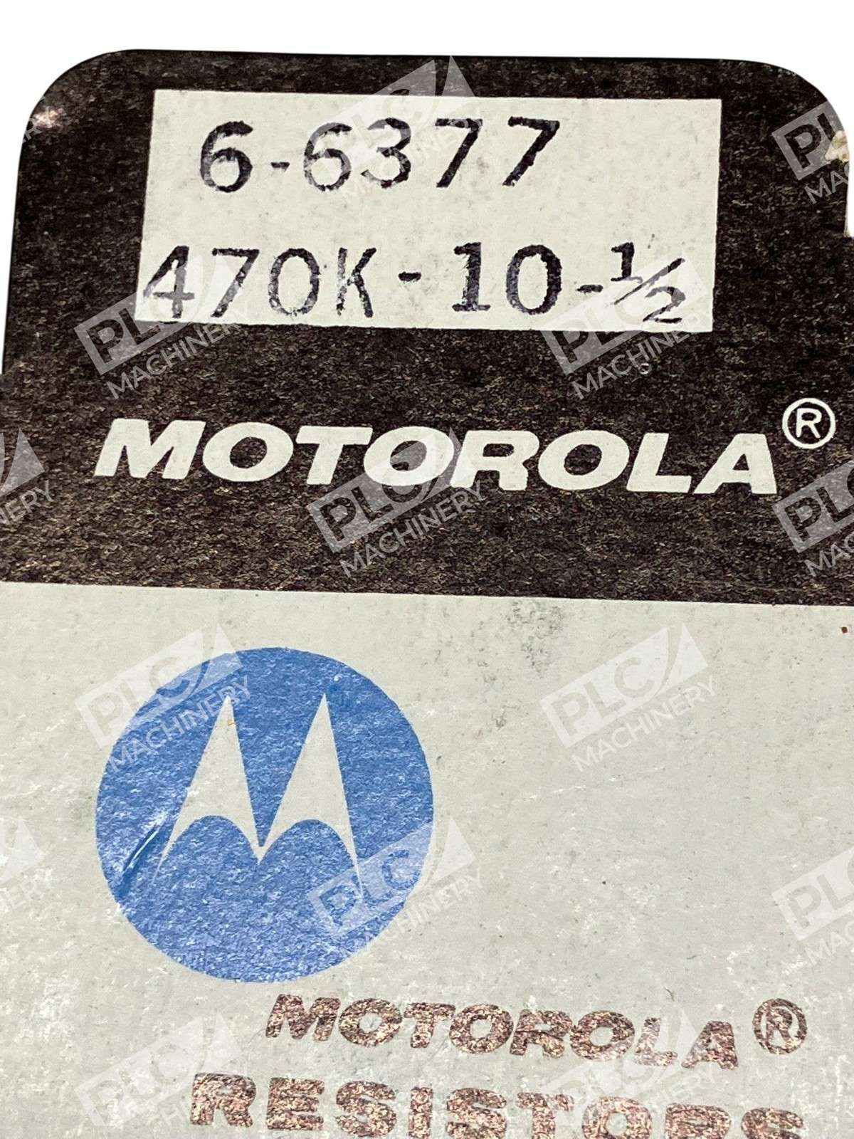 Motorola 470KΩ 0.5W ±10% Carbon Composition Resistor Pack 6-6377 Vintage - Image 3