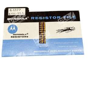Motorola 470KΩ 0.5W ±10% Carbon Composition Resistor Pack 6-6377 Vintage