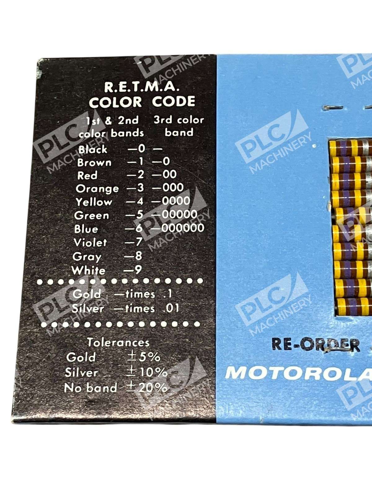 Motorola 470KΩ 0.5W ±10% Carbon Composition Resistor Pack 6-6377 Vintage - Image 5