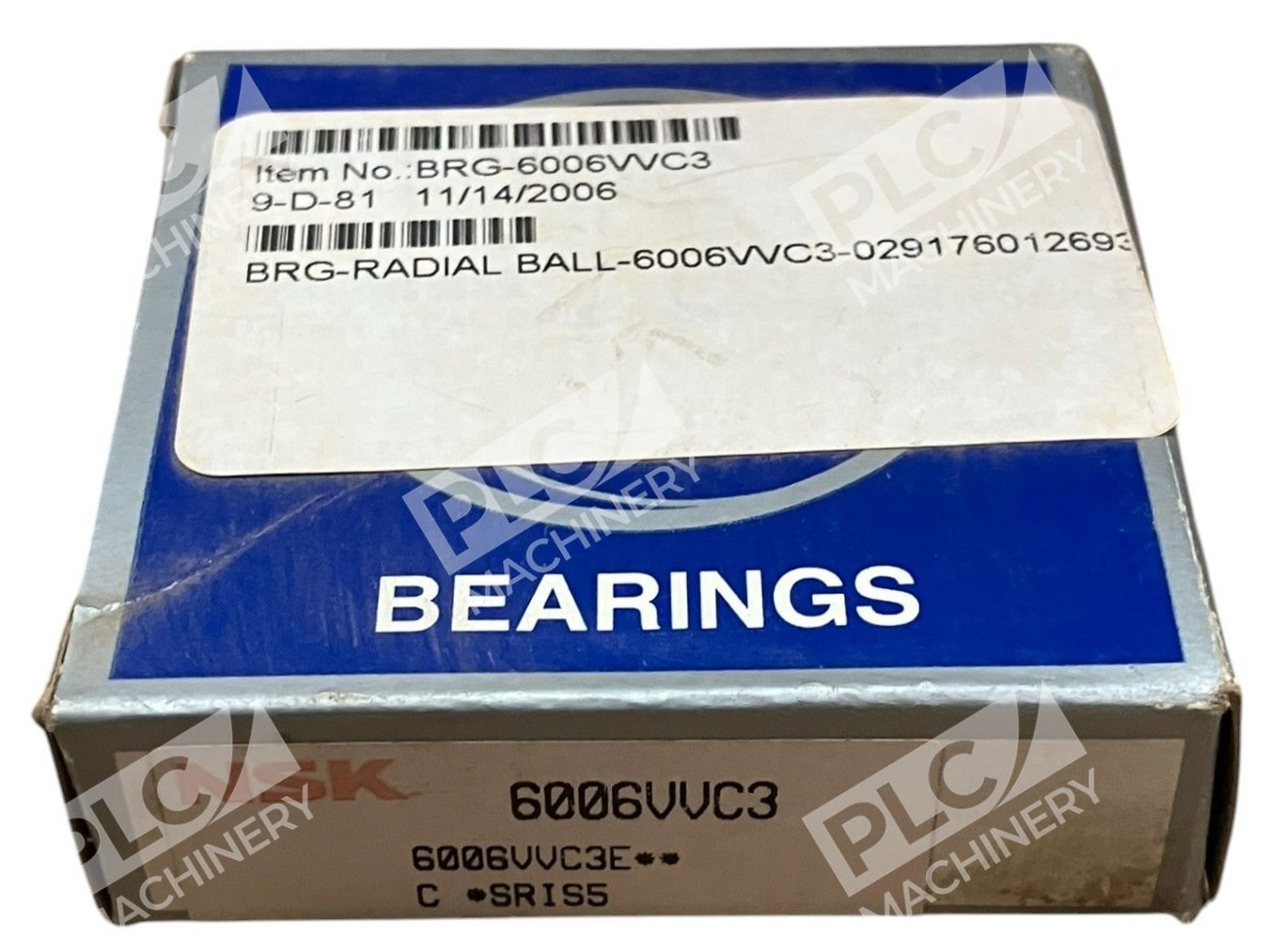 NSK 6006VVC3E C SRIS5 Radial Ball Bearing 6006VVC3