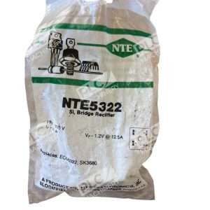 NTE NTE5322 Single-Phase Full-Wave Silicon Bridge Rectifier 200V 25A 954A