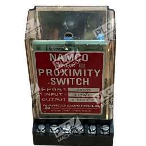 Namco Danaher 115VAC 2 Form C Mark III Proximity Switch Relay EE951-02103