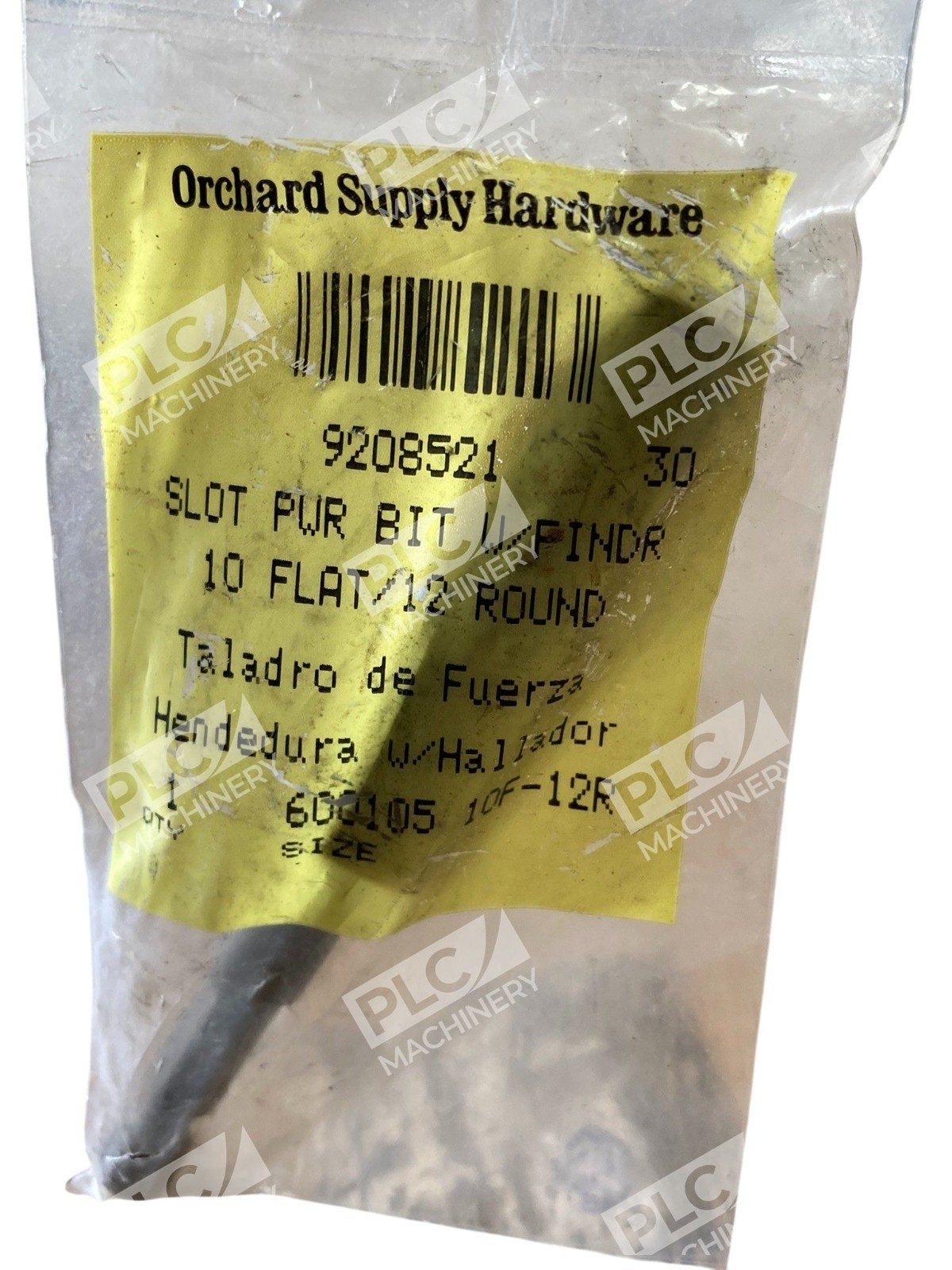 Orchard Supply Hardware 600105 10F-12R 10Flat/12Round Slow Power Bit 9208521 - Image 3