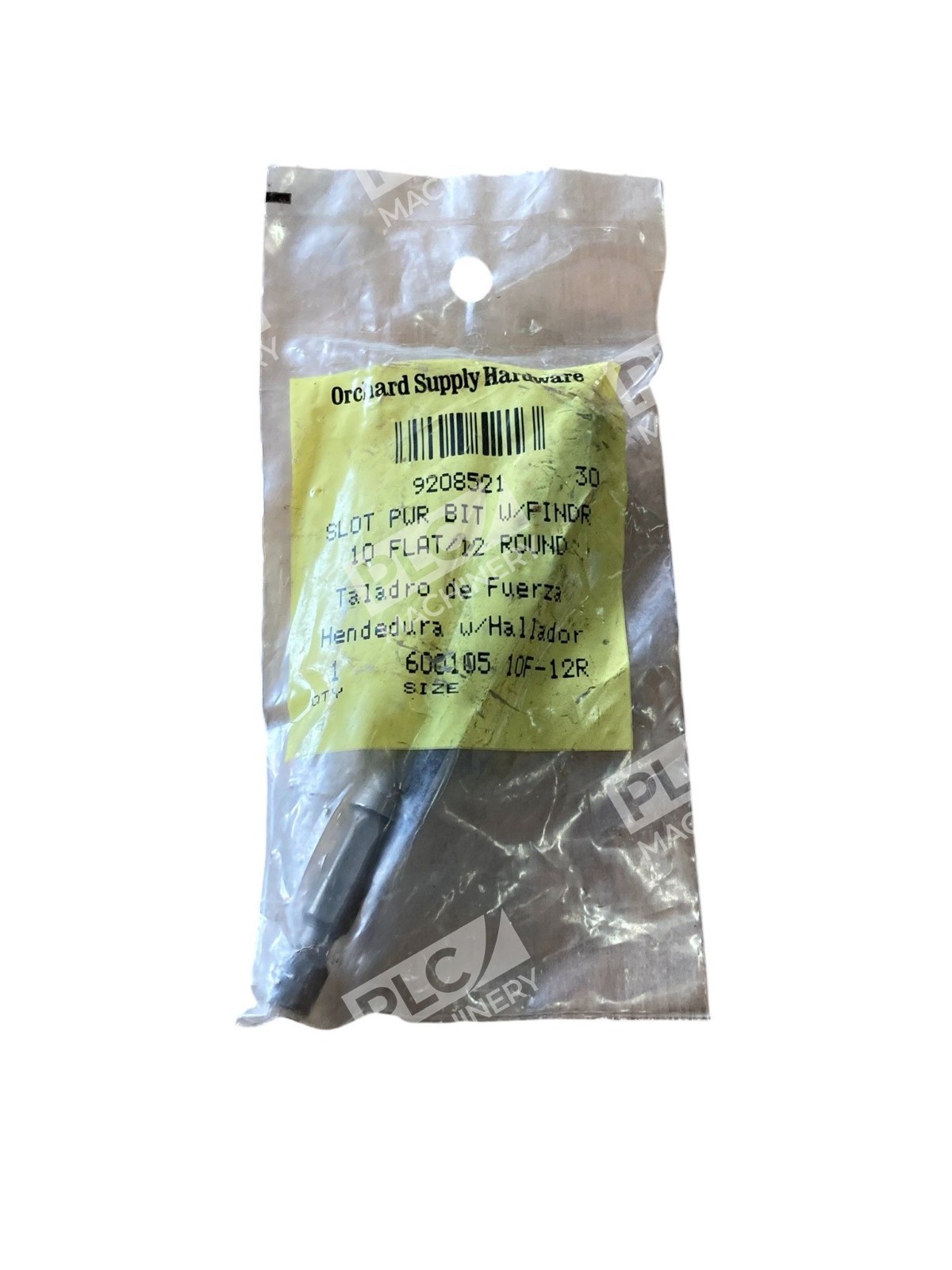 Orchard Supply Hardware 600105 10F-12R 10Flat/12Round Slow Power Bit 9208521