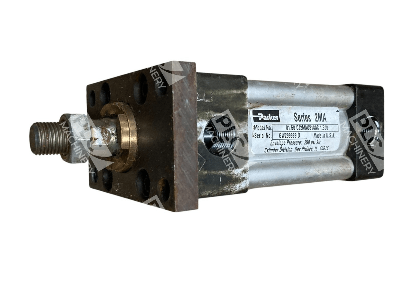 Parker 01.50 CJ2MAUS18AC Series 2MA Pneumatic Cylinder