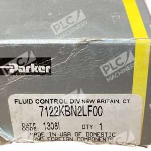 Parker Fluid Control Division 2 Way Valve 7122KBN2LF00 226841999019