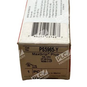 Pass Seymour PS5965 Y MaxGrip Plug Legrand lot of 2 226985468009