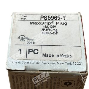 Pass Seymour PS5965 Y MaxGrip Plug Legrand lot of 2